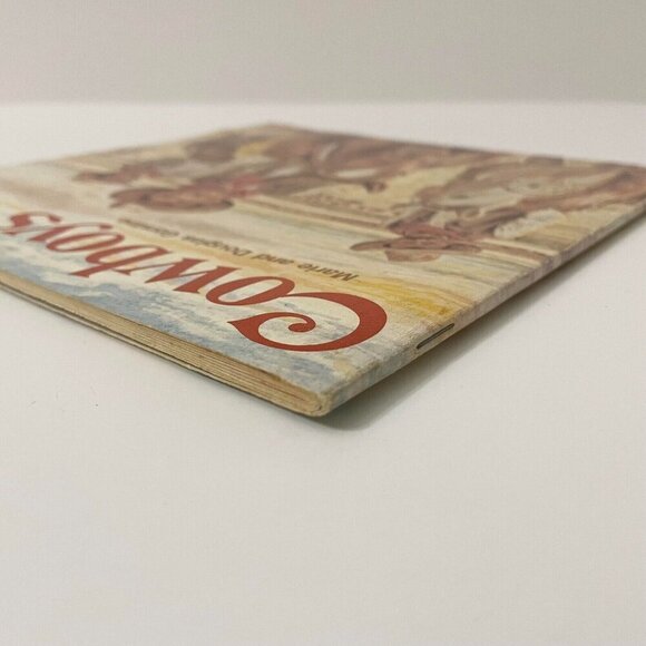 Vintage 1978 Cowboys by Marie and Douglas Gorsline Random House - Picture 10 of 16